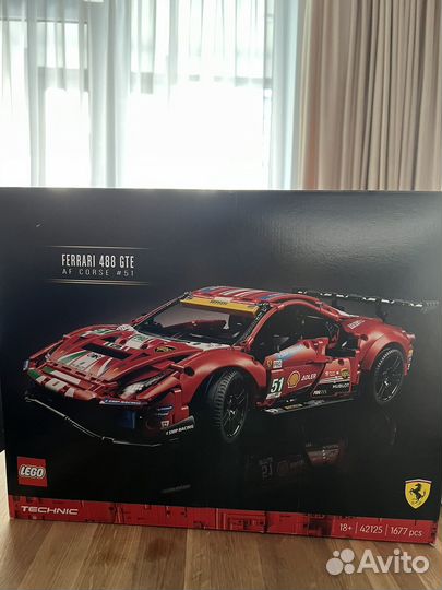 Конструктор lego Technic Ferrari 488 GTE