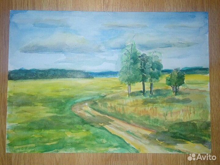 Картина живопись много работ (внутри)