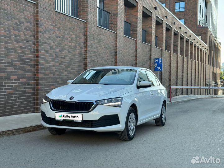 Skoda Rapid 1.6 AT, 2021, 77 227 км