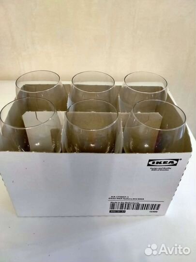 Бокалы для вина IKEA svalka