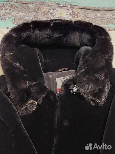 Шуба мутоновая 48