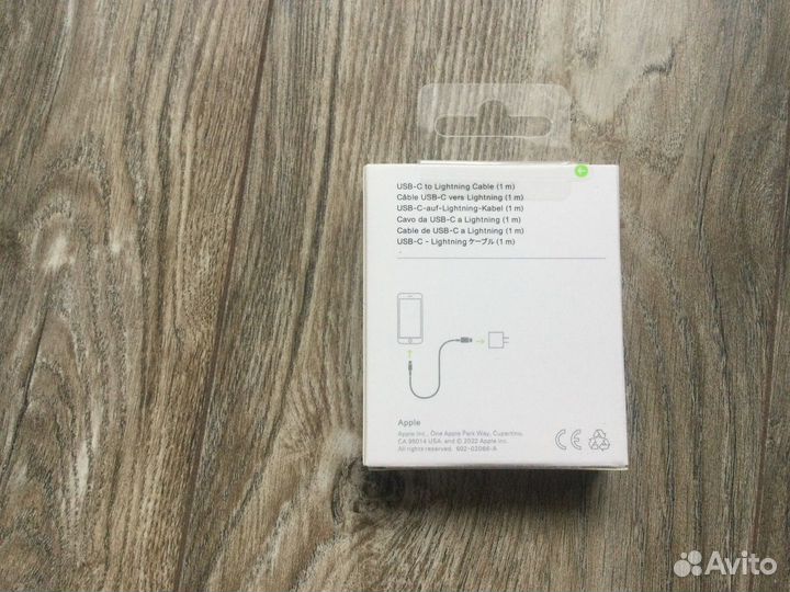 Кабель Apple USB Type-C - Lightning 1 m