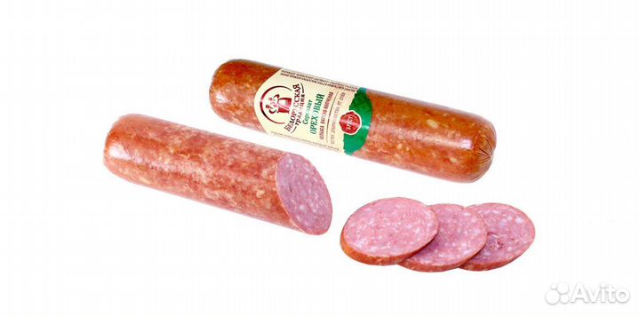 Колбаса варено-копченая «Сервелат Ореховый»