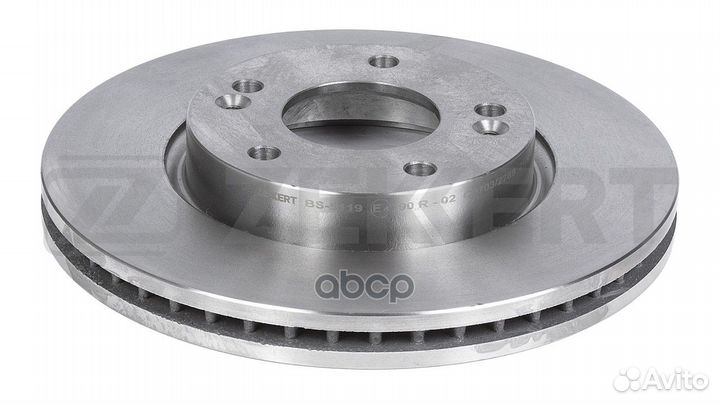 Диск торм. перед. Kia Sportage 04- Ceed 06- Soul