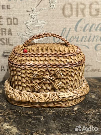 Корзина плетеная для хранения