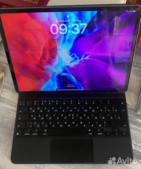 iPad pro 12.9 wi-fi+cellular с клавиатурой