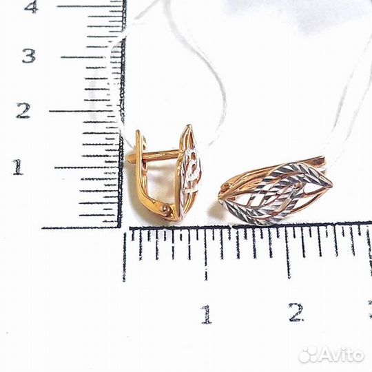 Золотые серьги