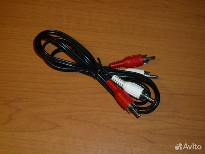 Кабель 2RCA/2RCA тюльпаны