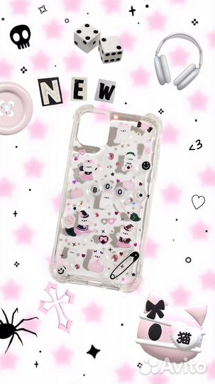 Чехол на iPhone 11 из эпоксидной смолы ручной