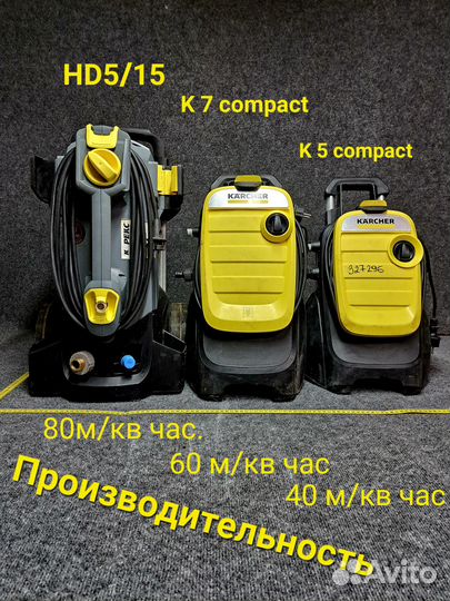 Прокат аппаратов высокого давления Karher