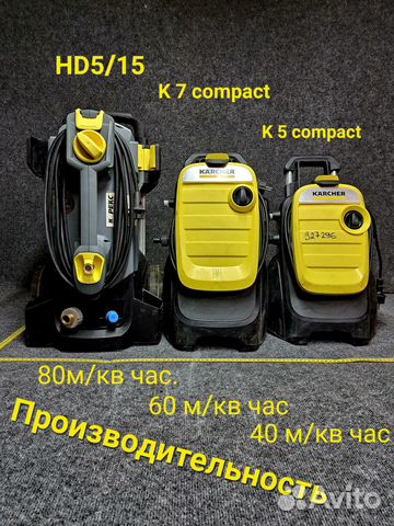 Прокат аппаратов высокого давления Karher