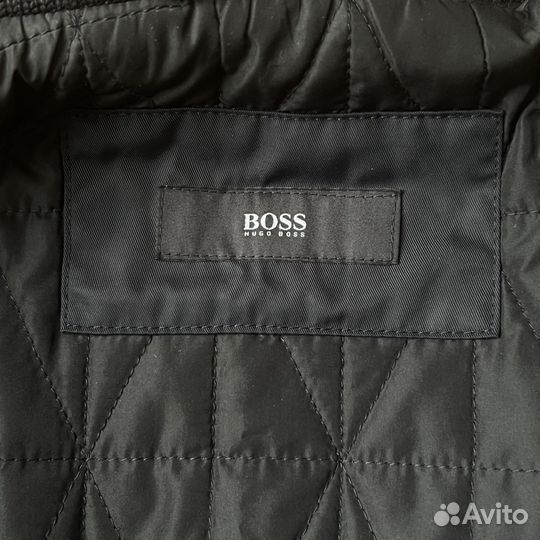 Плащ тренч мужской утепленный Boss (hugo boss)