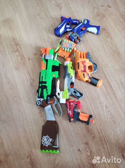 Nerf пистолеты и бластеры