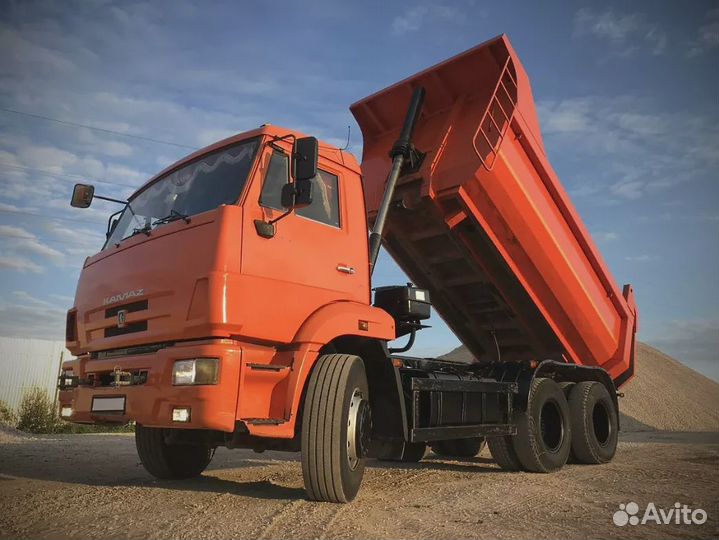 Требуется водитель на камаз 65115 самосвал