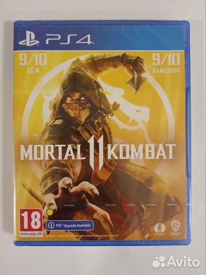 Новые Игры Mortal Kombat 11 на Sony PS 4, 5