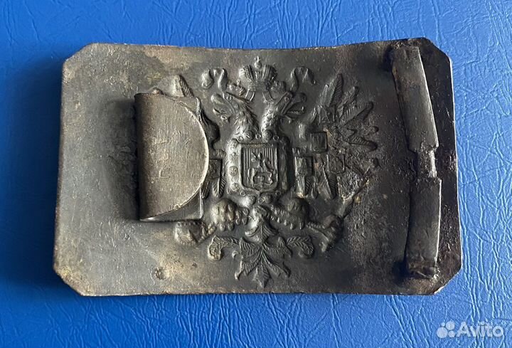 Пряжка царская орел