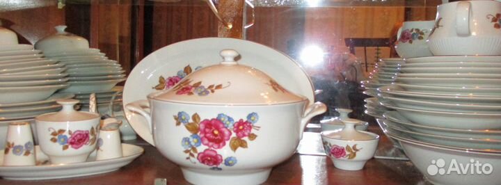 Столовый сервиз фарфор colditz гдр