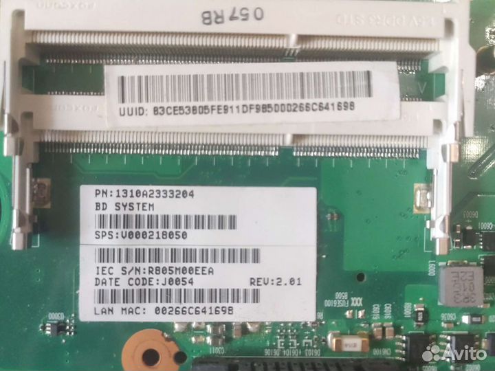 Toshiba L650D, L655D (6050A2333101-MB-A02)