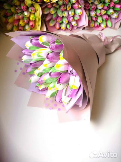 Букет Тюльпаны к 1 сентября