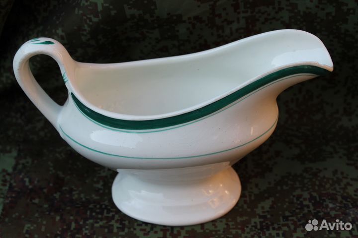 Соусник буди СССР 1940-1950 года фарфор