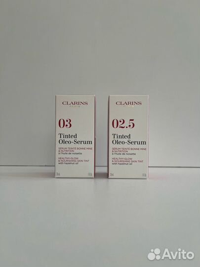 Clarins Tinted Oleo Serum тональная сыворотка