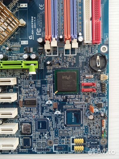 Материнская плата gigabyte GA-8IP900 (s478,4*DDR)
