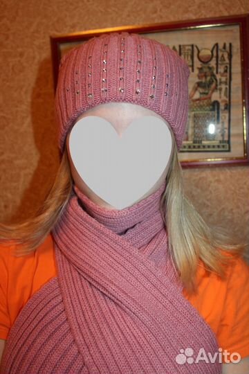 Комплект (шапка и шарф)