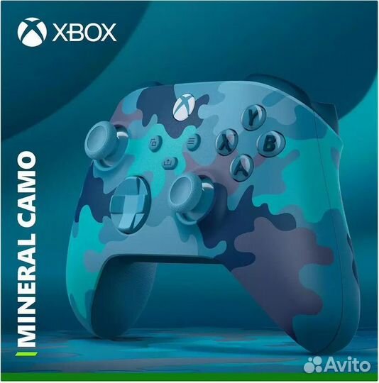 Геймпад XBox Series Mineral Camo, новый, гарантия