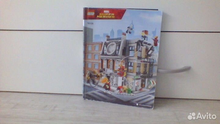 Lego Marvel 76108 в хорошем состоянии