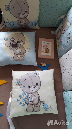 Бортики на заказ.Индивидуальный пошив текстиля