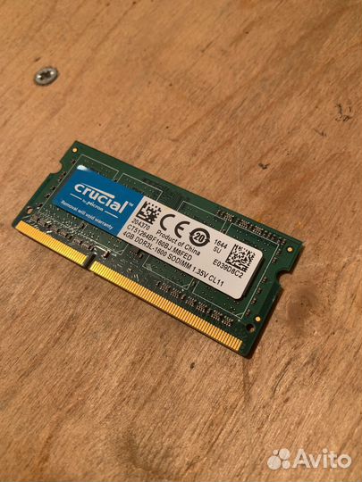 4Gb DDR3L Crucial CT51264BF160BJ