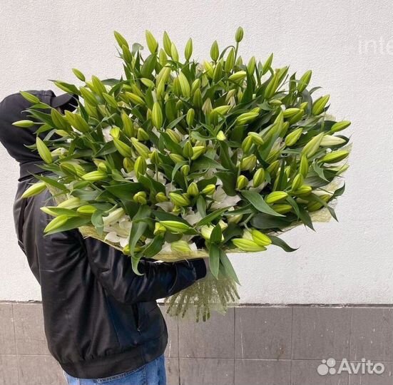 Лилии Букет лилий