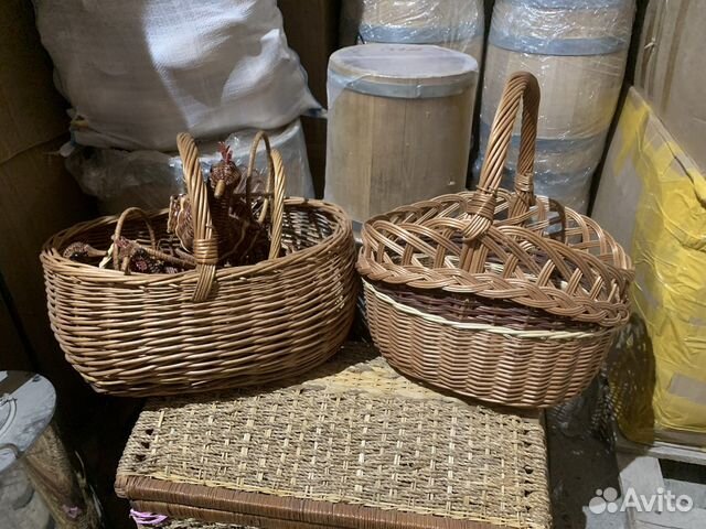 Плетенные изделия из лозы, ротанга и соломки