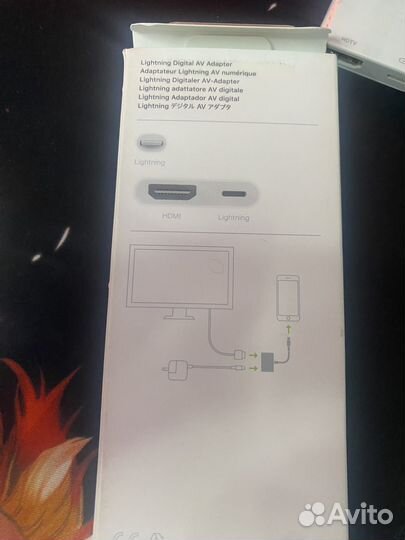 Переходник адаптер lighting hdmi