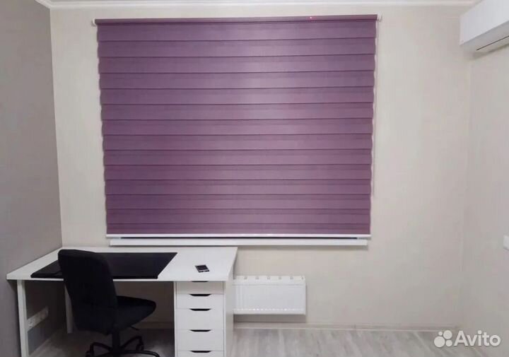 Рулонные шторы на балконные окна