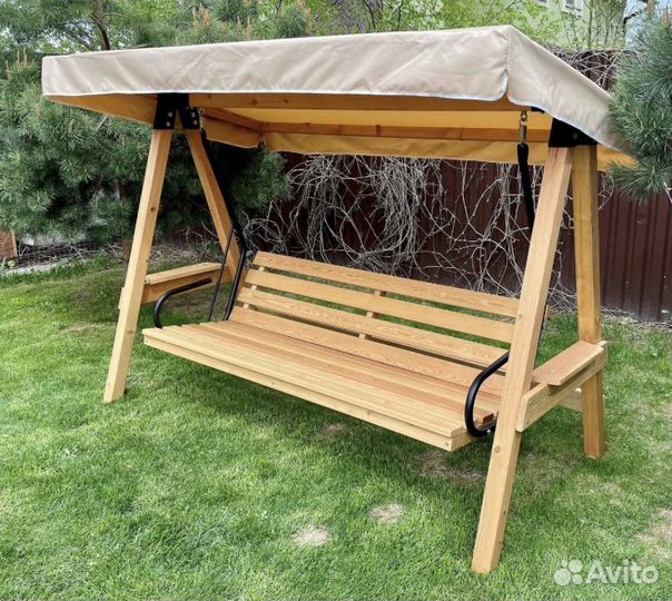 Садовые качели 4 местные