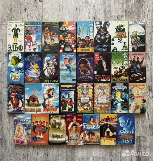 Видеокассеты vhs