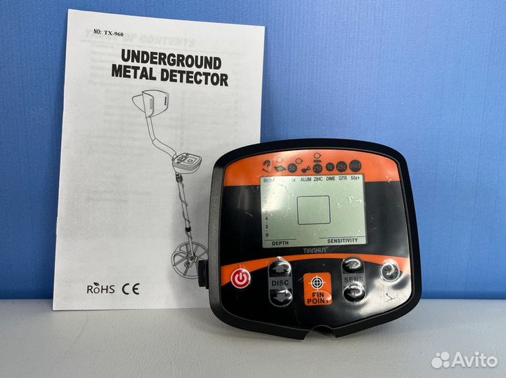 Металлоискатель 960- TX новый