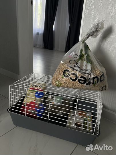 Клетка для грызунов с поилкой