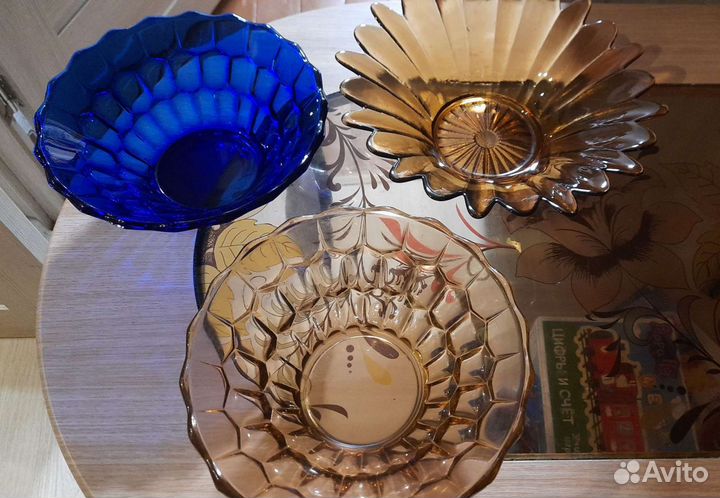 Тарелки Япония. Салатники СССР. Чашки