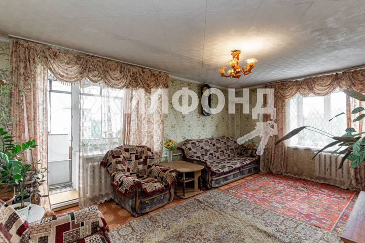 3-к. квартира, 60,6 м², 5/5 эт.