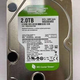 Hdd 3.5" 2tb Western Digital wmaza8347896