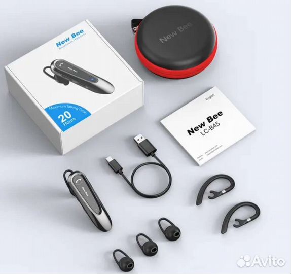 Беспроводная гарнитура New Bee (LC-B45)