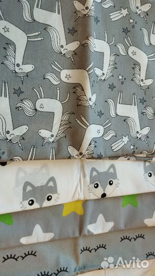 Детские наволочки 50*70 2 шт