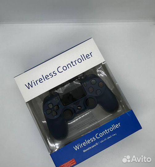 Джойстик на Sony Playstation 4 беспроводной синий