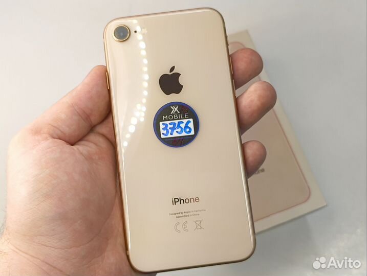 Красивый iPhone 8 64gb физ сим
