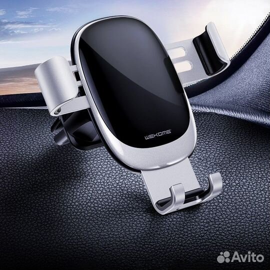 Держатель АВТОМОБИЛЬНЫЙ wekome metal gravity WAS42