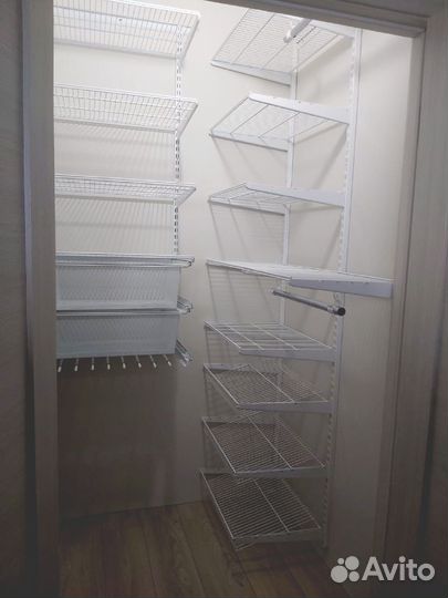 Гардеробная на заказ под ключ