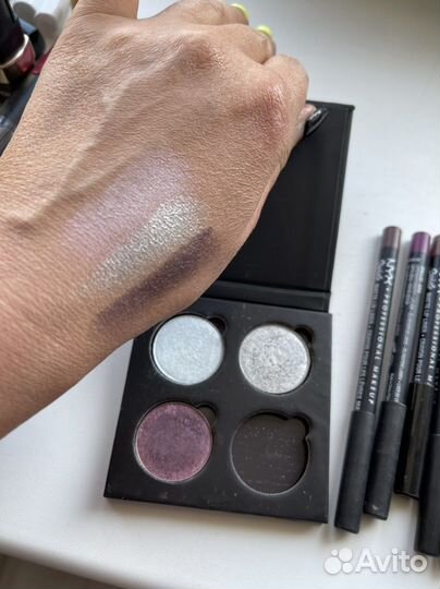 NYX карандаши помада тени пудра