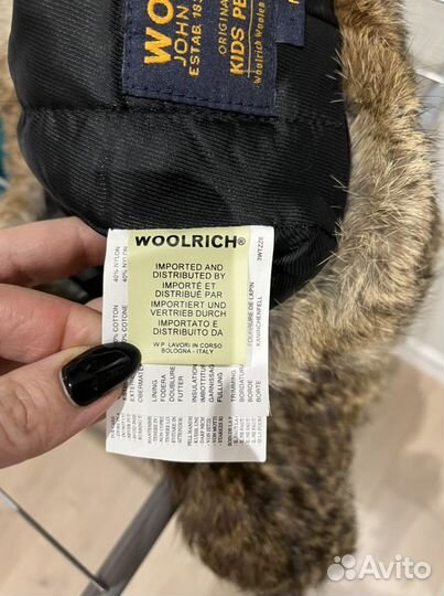 Шапка ушанка для мальчика Woolrich